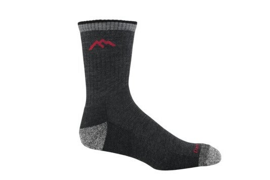 Black crew sock.